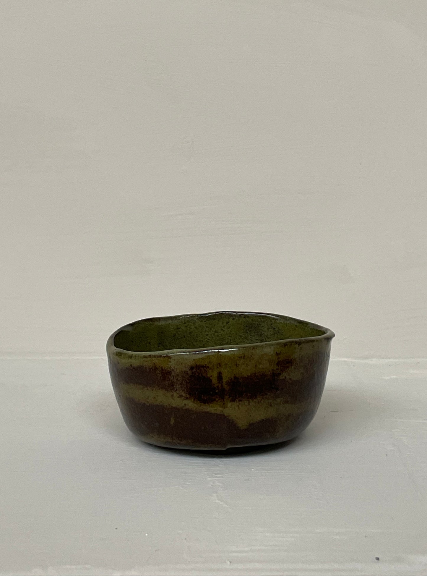 COFFEE CUPS OLIVE BROWN